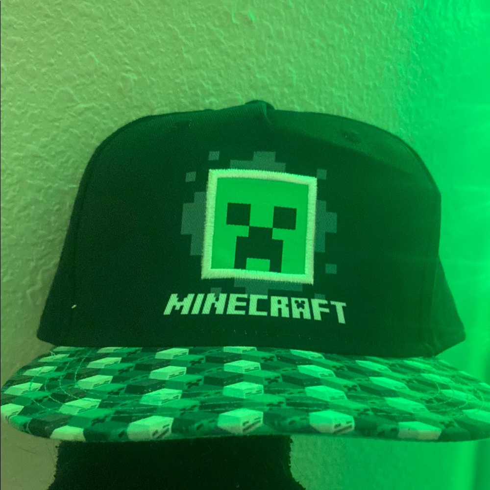 Minecraft Creeper Snapback Hat
